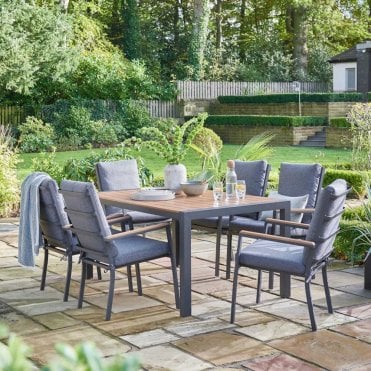Easton 6 Seater Dining Set With Table