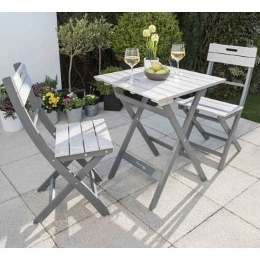 Florenity Grigio Bistro Set