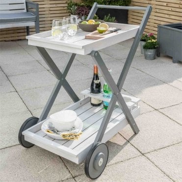 Florenity Grigio Drinks Trolley
