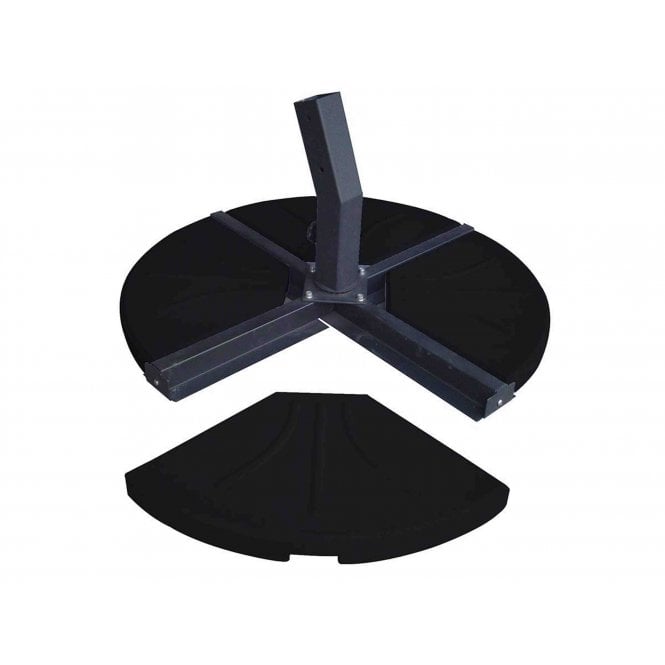 Norfolk Leisure Four Part Parasol Base 80kg
