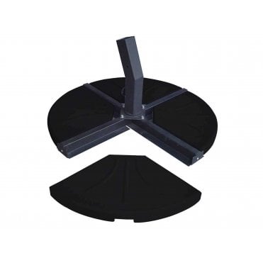 Four Part Parasol Base 80kg