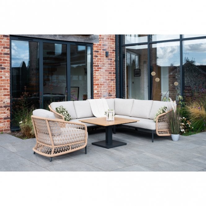 Norfolk Leisure Peakdale Mini Corner Set With Adjustable Table