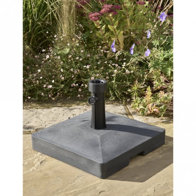 Norfolk Leisure Royce 15kg Plastic Concrete Base - Black