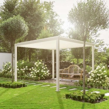 Titan 3m Square Aluminium Pergola