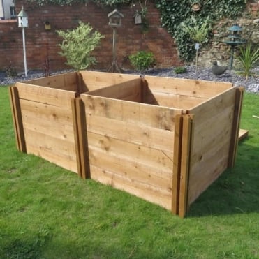 Blackdown Double Modular Composter