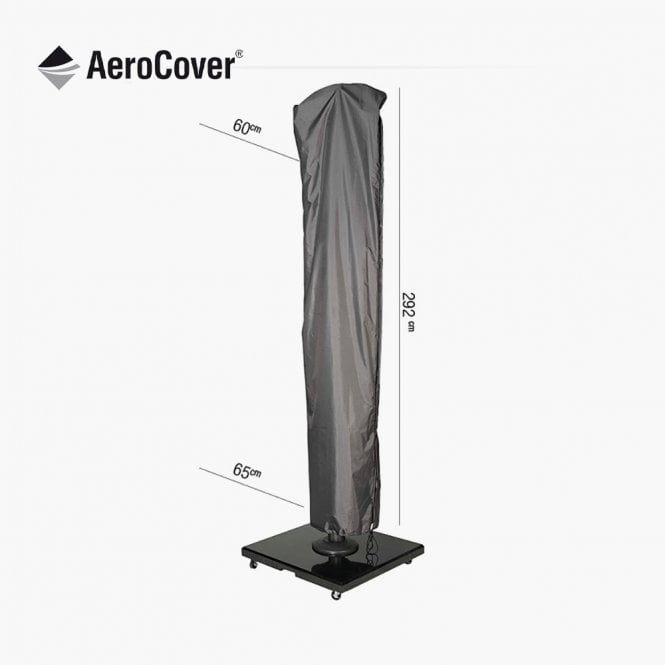 Pacific Lifestyle Free Arm Parasol Aerocover  - Med/Lge