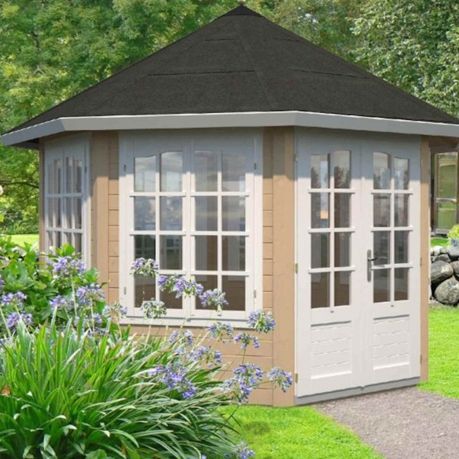 Palmako Veronica 9.2m2 Pavilion With 7 Windows