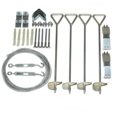 Greenhouse Accessory Anchoring Kit