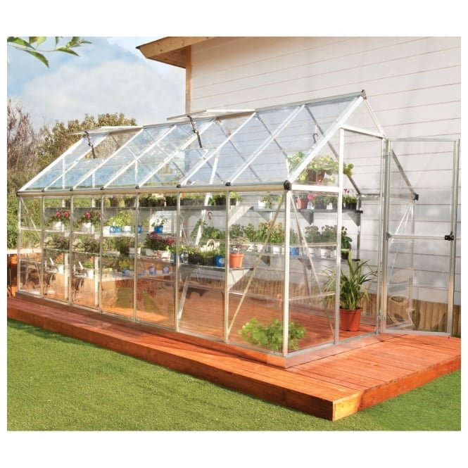 Palram-Canopia Harmony Silver Greenhouse 6X14