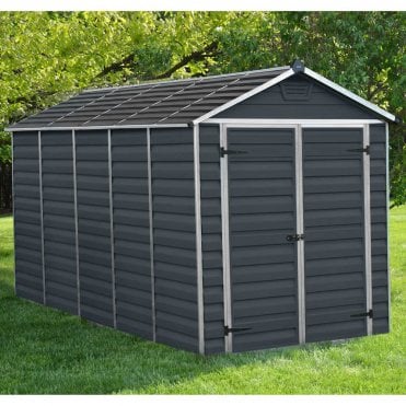 Skylight Plastic Dark Grey Apex Shed 6X12