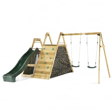 Climbing Pyramid With Swings