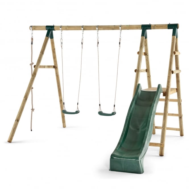Plum Giant Baboon Wooden Swing And Climbing Frame