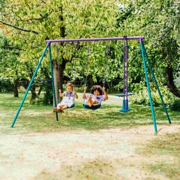 Jupiter Metal Swing Set