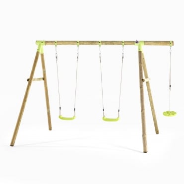 Loris Wooden Swing Set