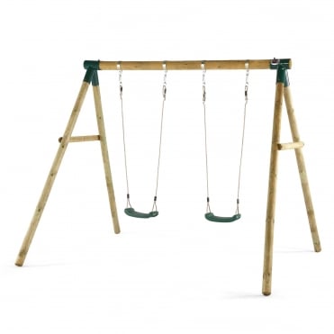 Marmoset Wooden Double Swing Set