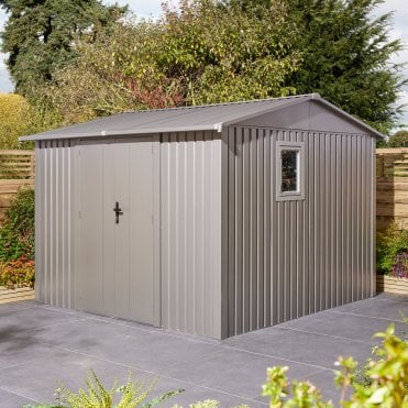 10x10 Brentvale Premium Metal Apex Shed