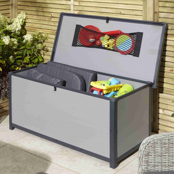 Rowlinson Airevale 4x2 Cushion Box Light Grey