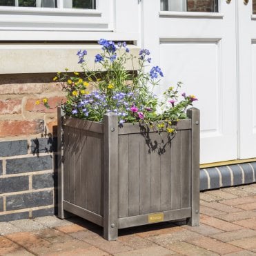 Alderley Grey Square Planter