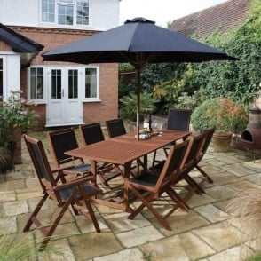 Rowlinson Bali 8 Seater Dining Set
