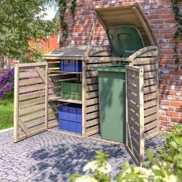 Classic Single Bin Store With Box Store