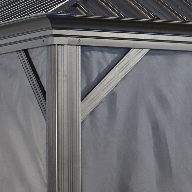 Rowlinson Curtains for Sojag Moreno Gazebo 3m x 3.7m