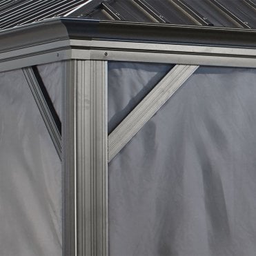 Curtains for Sojag Moreno Gazebo 3m x 3.7m