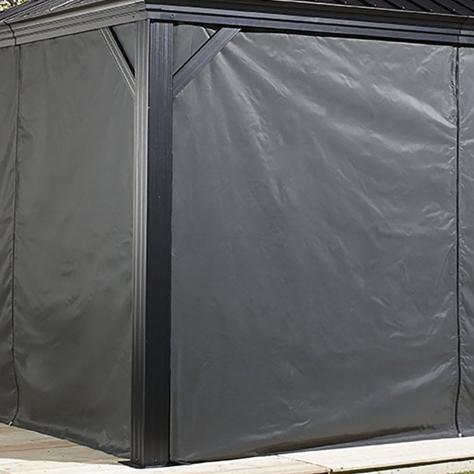 Rowlinson Curtains for Sojag Moreno Gazebo 3m x 4.3m