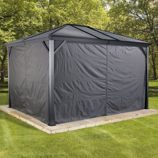 Rowlinson Curtains for Sojag Ventura / Ventura II Gazebo 3m x 3.7m