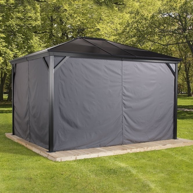 Rowlinson Curtains for Sojag Verona Gazebo 3m x 3.7m