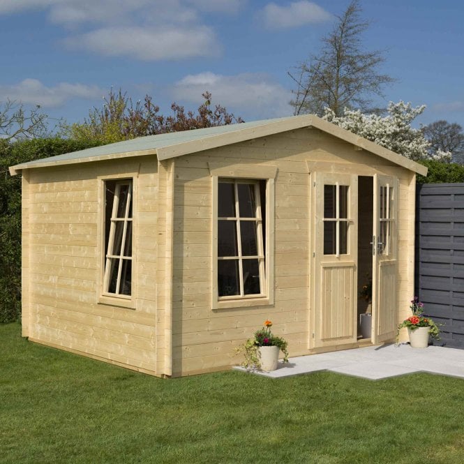 Rowlinson Garden Retreat Log Cabin 11X10