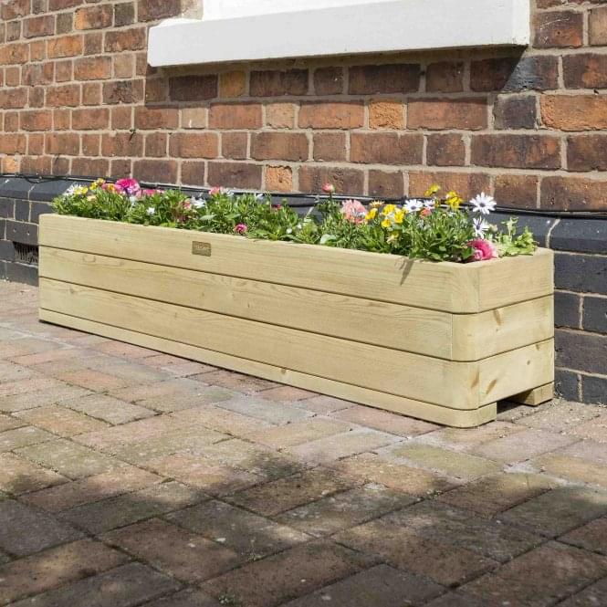 Rowlinson Marberry Trough Planter 1.5m