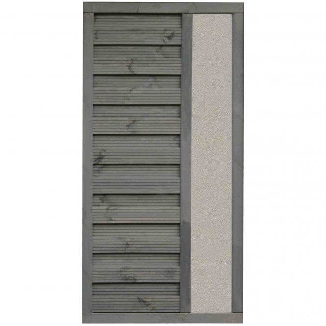 Rowlinson Palermo Solid Infill Fence Panel 3X6
