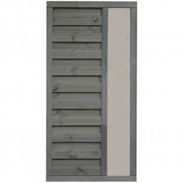 Palermo Solid Infill Fence Panel 3X6