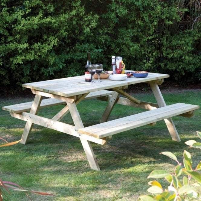 Rowlinson Premier Heavy Duty Picnic Table 1.5m