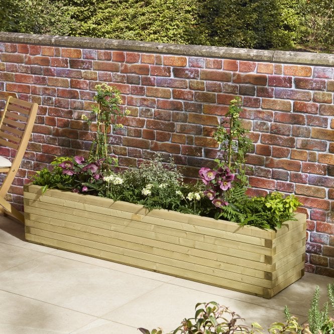 Rowlinson Premier Patio Trough Planter - 2m