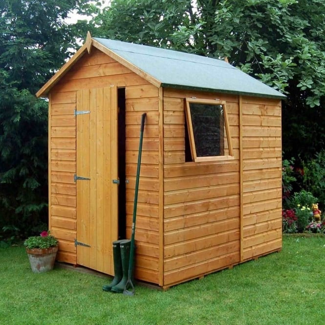 Rowlinson Premier Shiplap Apex Shed 5X7
