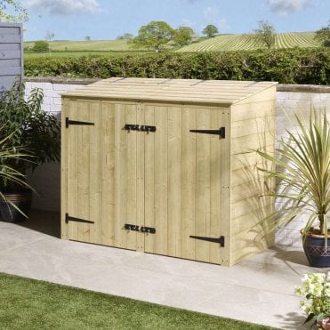 Premier Shiplap Single Bin Store With Box Store