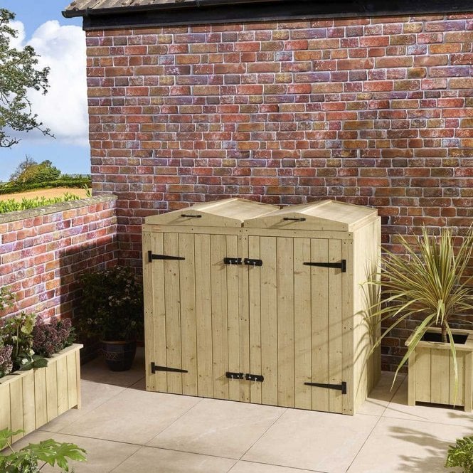 Rowlinson Signature Heritage T&G Double Bin Store