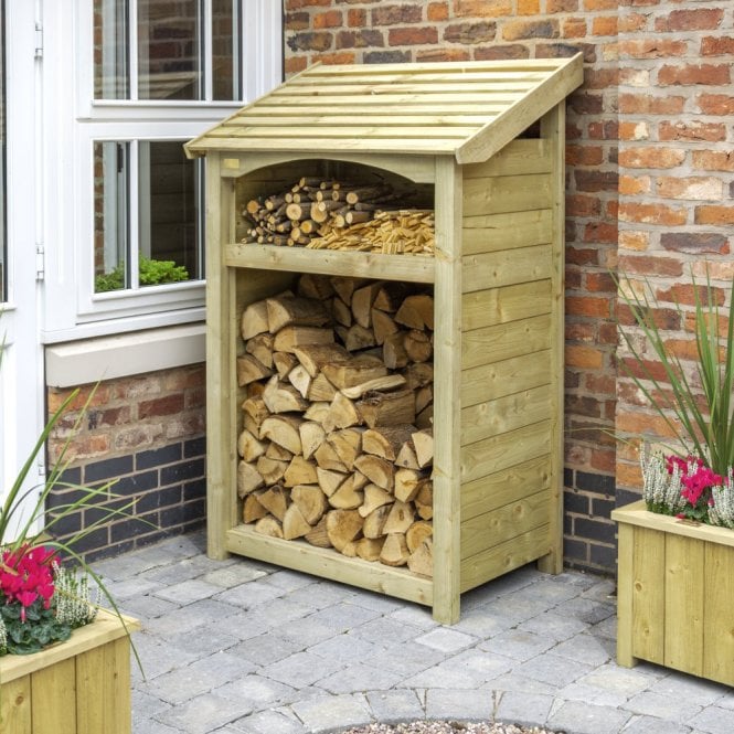 Rowlinson Signature Heritage T&G Tall Single Log Store