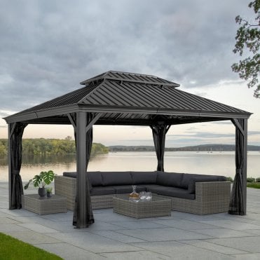 Sojag Messina Gazebo 3.7m x 4.9m