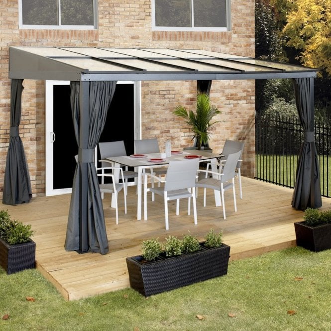 Rowlinson Sojag Pompano Patio Cover 3m x 3m