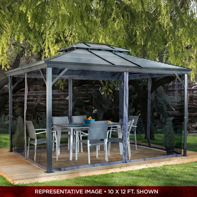 Rowlinson Sojag Ventura II Gazebo 3m x 3m
