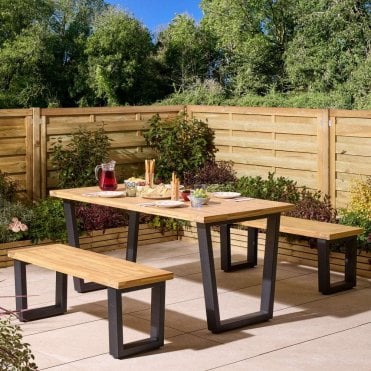 Stockholm 4 Seat Dining Set