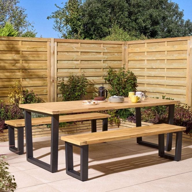 Rowlinson Stockholm 6 Seat Dining Set
