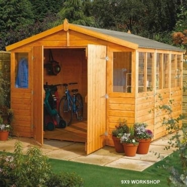 Workshop Shiplap Apex 9X12