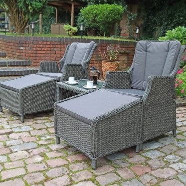 Paris 2 Seater High Back Recliner Comfort Set