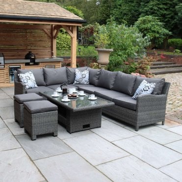 Paris Deluxe Modular Corner Dining Set