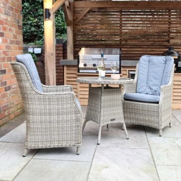 Wentworth Highback Comfort Bistro Set
