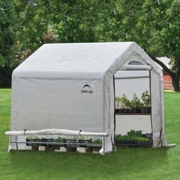 Peak Style Greenhouse 6X6