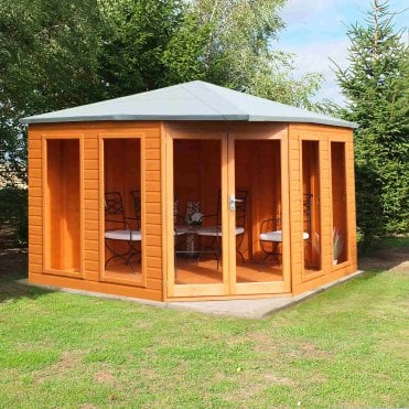 Larkspur Summerhouse 10X10 With Double Windows